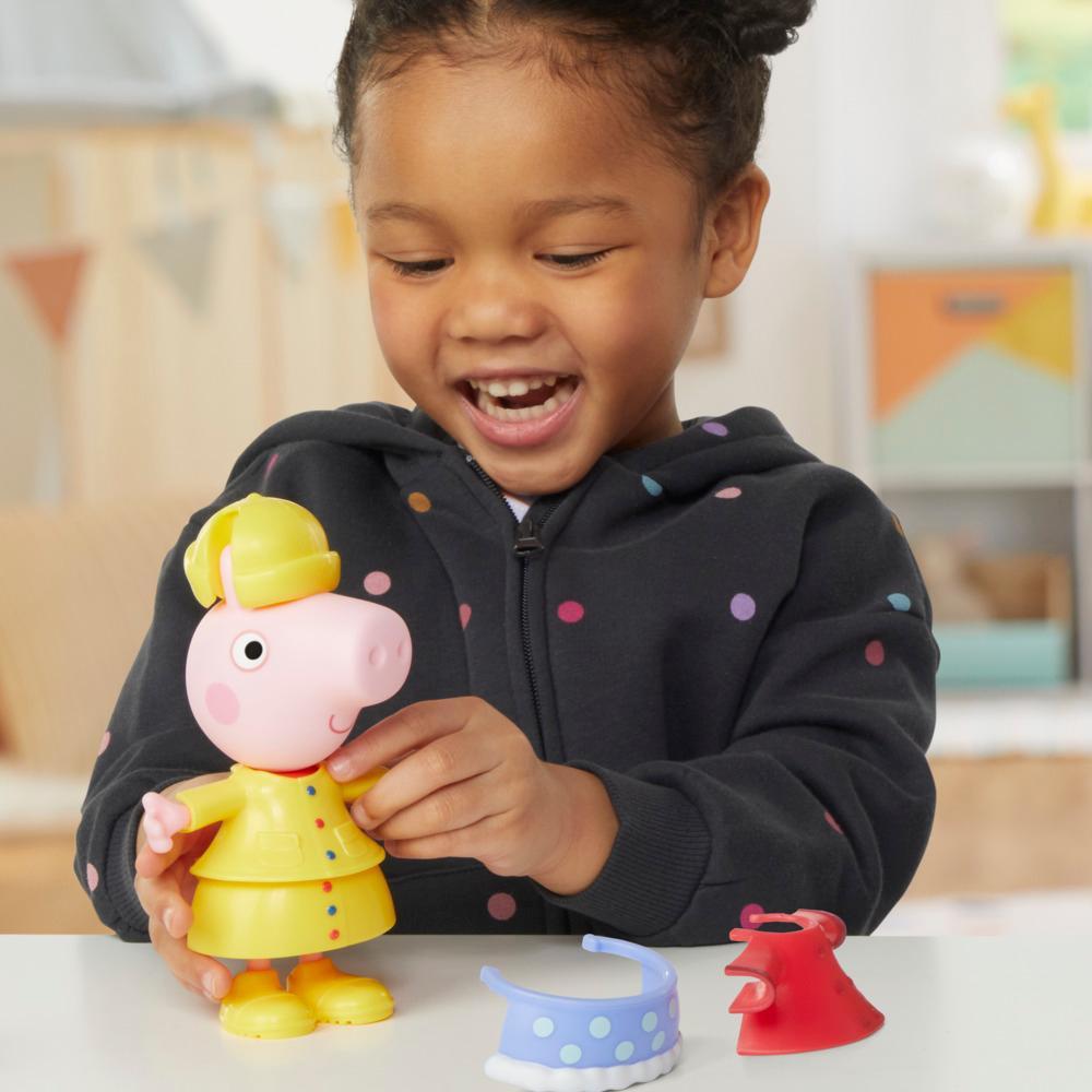 Peppa Pig Toys Peppa Pig Dress-Up 6 Figure with 6 Fashion Accessories Preschool Toys 3 - Image 4