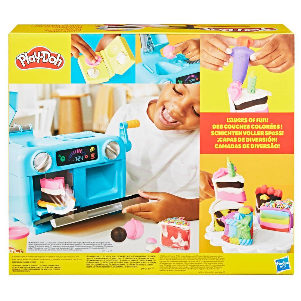 Play-Doh Super Slice Cake Play Kitchen Set Arts Crafts Toys for Kids 3 - Image 8