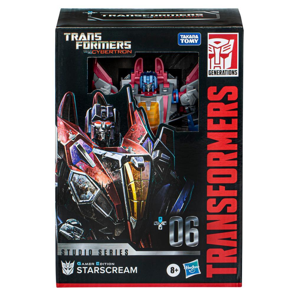 Transformers Studio Series Voyager Transformers War for Cybertron 06 Gamer Edition Starscream 65 Action Figure - Image 2