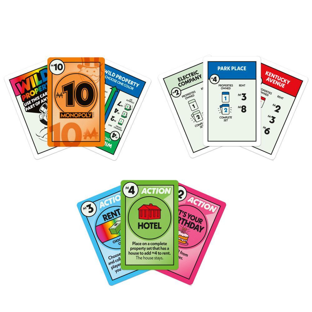 Monopoly Deal Card Game Quick-Playing Family Card Game for 2-5 Players Ages 8 - Image 4