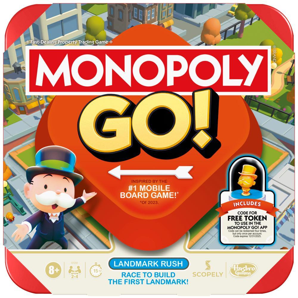 Monopoly GO Board Game Inspired by the Popular Mobile Board Game 15 Mins Family Games Ages 8 - Image 6