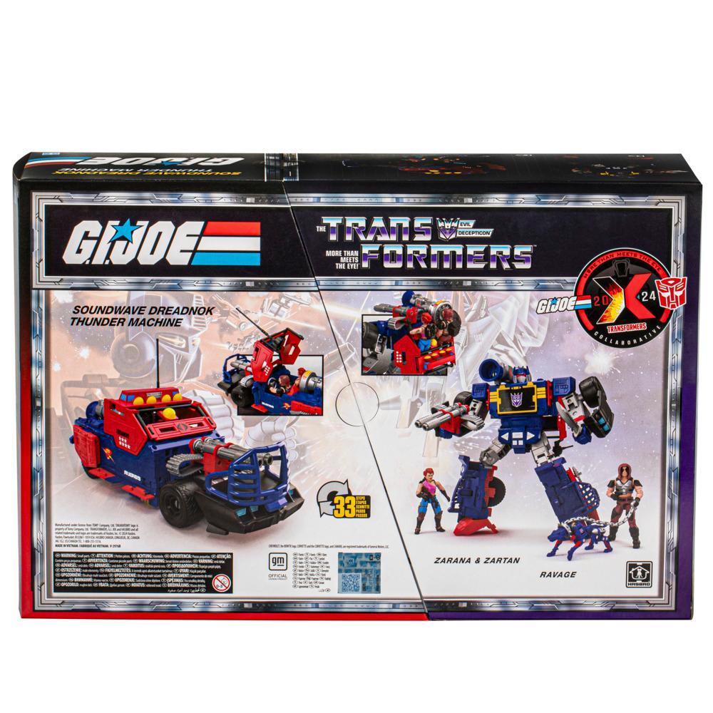 Transformers Collaborative GI Joe Soundwave Dreadnok Thunder Machine Zartan Zarana Toys - Image 8