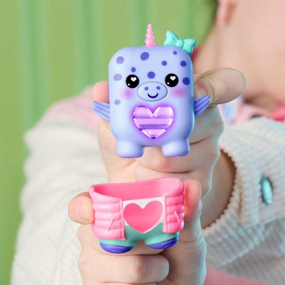 Hasbro Nano-mals?Blubby the Narwhal Electronic Fidget Pet - Image 4