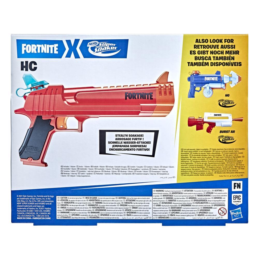 Nerf Super Soaker Fortnite HC Water Blaster Powerful Water Blast Outdoor Summer Water Games For Teens Adults - Image 3