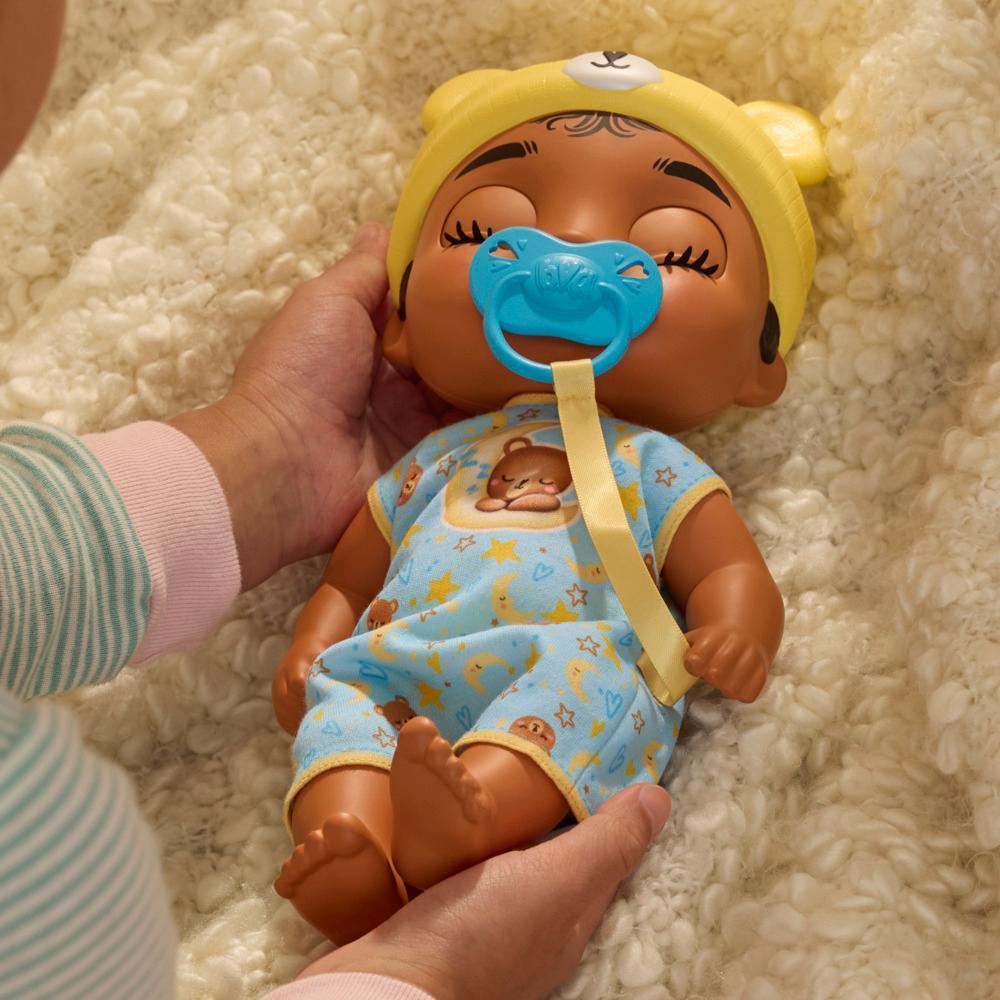 Baby Alive Lil Dreamer Snoozer Bear Black Hair Baby Doll Sleepover Toy for Girls Boys 3 - Image 11