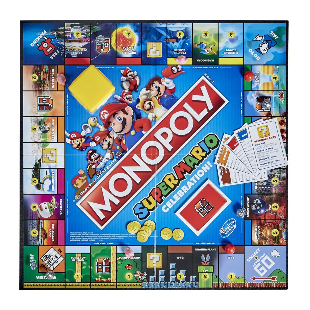 Monopoly Super Mario Celebration Edition Board Game - Image 3
