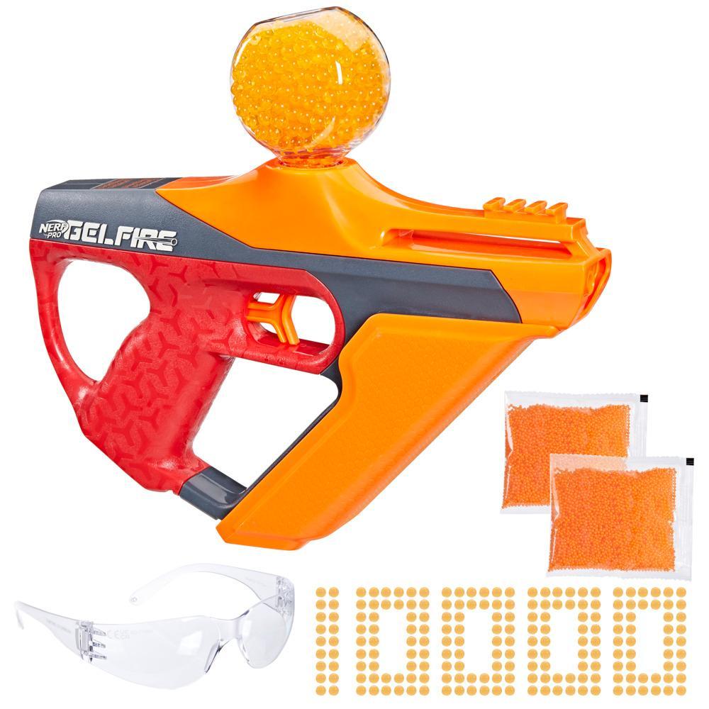 Nerf Pro Gelfire Uproar Blaster 10000 Gelfire Rounds 400 Round Hopper Eyewear Ages 14 - Image 6