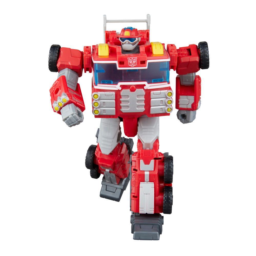 Transformers Age of the Primes Voyager Class Rescue Bot Heatwave Action Figure - Image 11