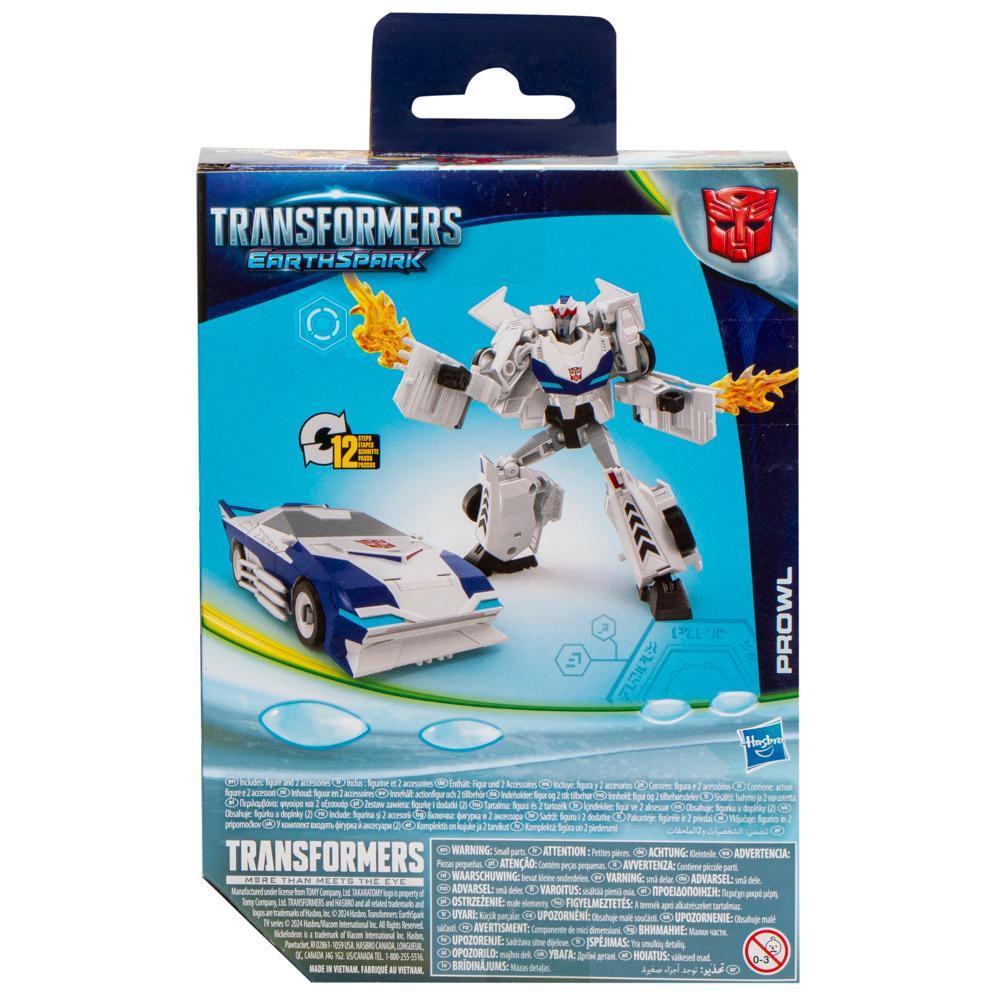 Transformers Toys EarthSpark Deluxe Class Prowl 5 Action Figure Interactive Toys for 6 - Image 3