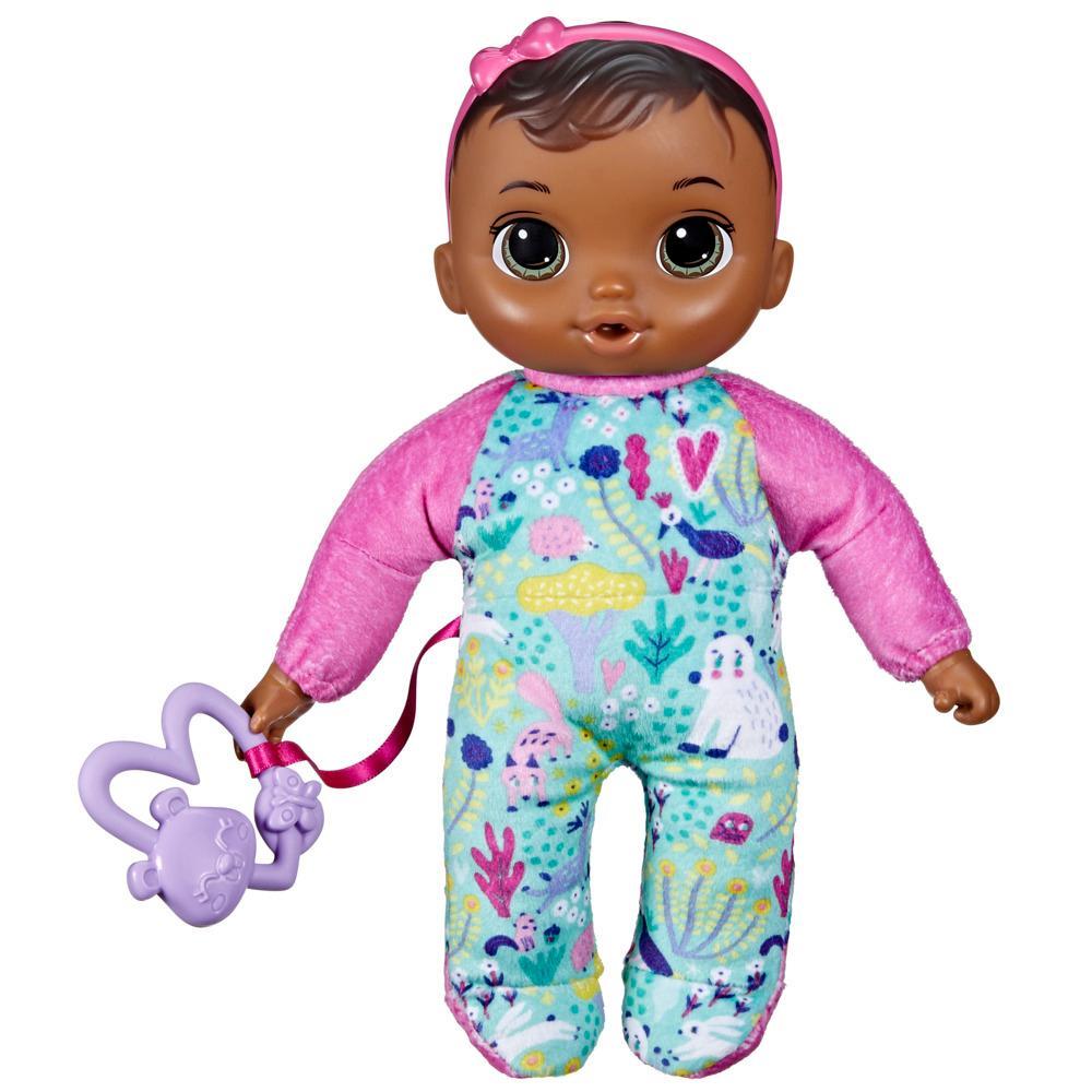 Baby Alive Soft n Cute Doll Brown Hair Soft First Baby Doll Toy Kids 18 Months and Up - Image 6