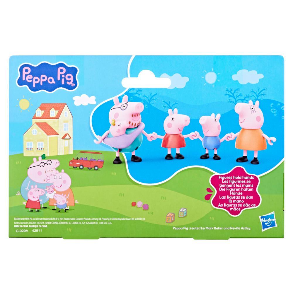 Peppa Pig Peppas Family of Five Figure Set - Image 8