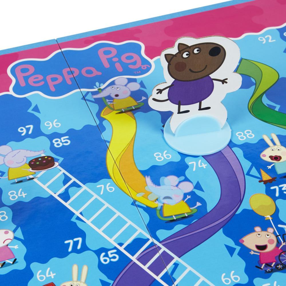 Chutes and Ladders Peppa Pig Edition Board Game for Kids Ages 3 and Up for 2-4 Players - Image 3