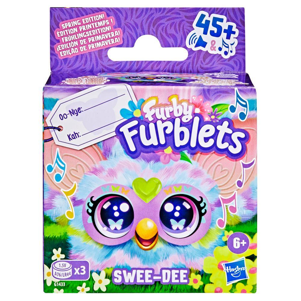 Furby Furblets Swee-Dee Spring Mini Plush Toy - Image 2