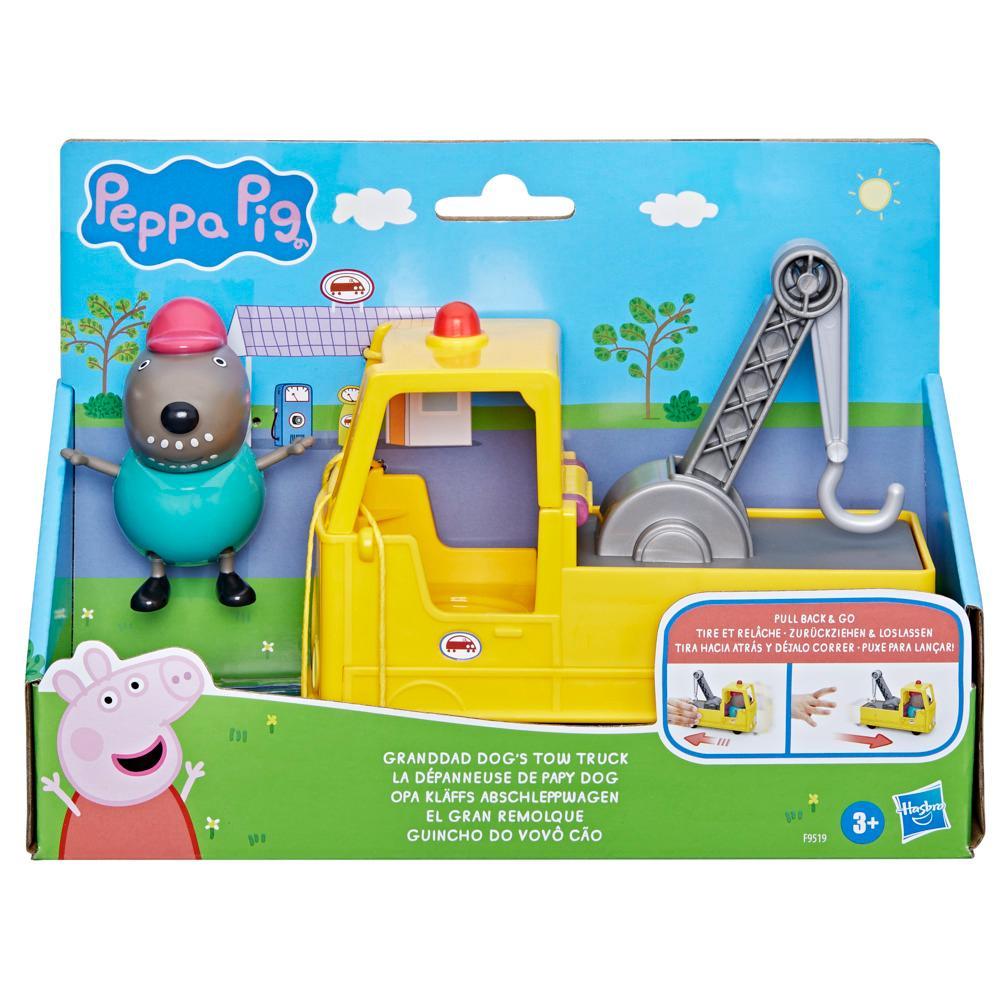 Peppa Pig Toys Granddad Dogs Tow Truck Set with Figure Preschool Toys for Ages 3 - Image 7