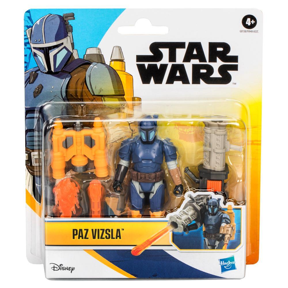 Star Wars Epic Hero Series Paz Vizsla 4 Action Figure Gear - Image 7