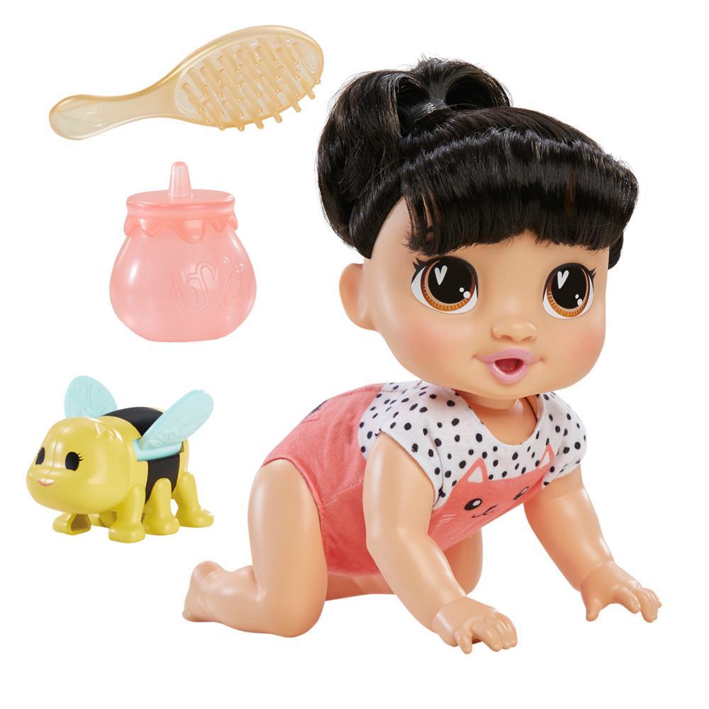 Baby Alive Crawl n Play Katie Kat Doll Black Hair Electronic Kids Toys for Girls Boys 3 - Image 6