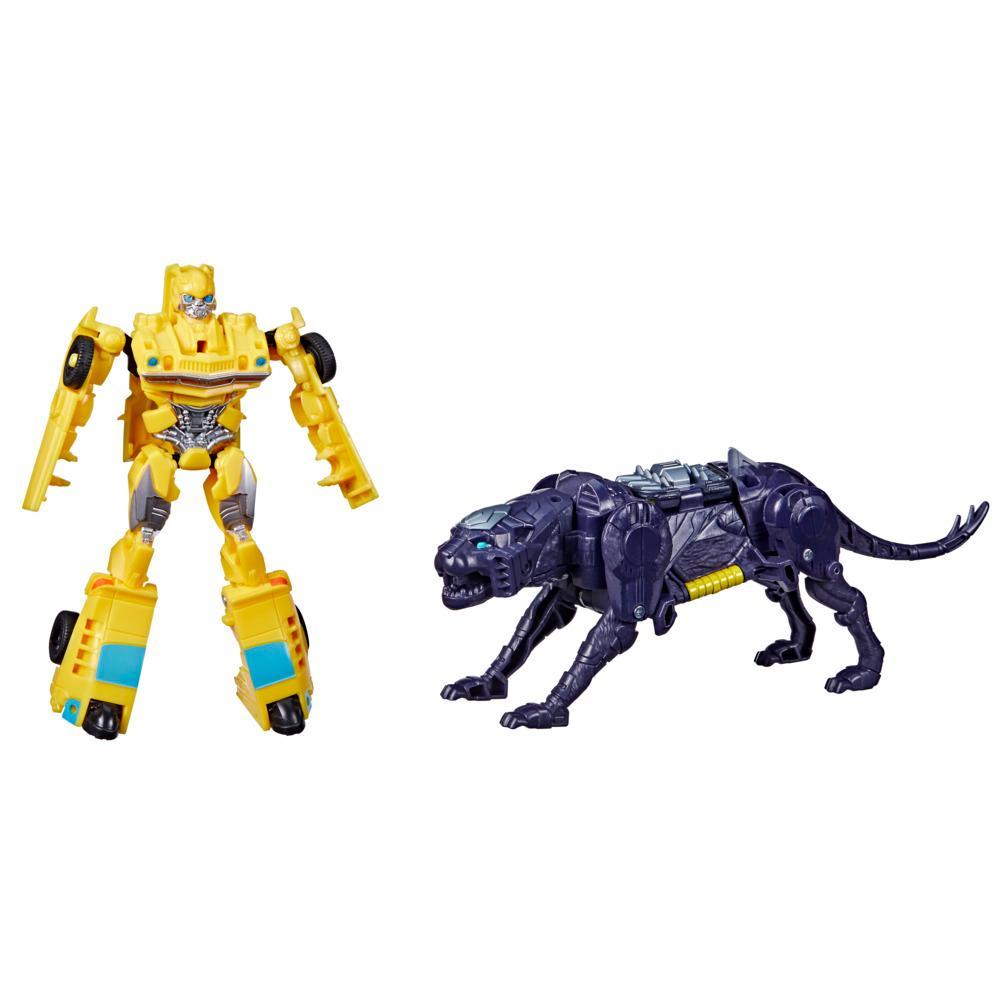 Transformers Rise of the Beasts Movie Beast Alliance Beast Combiners 2-Pack Bumblebee Toys 6 and Up 5-inch - Image 6