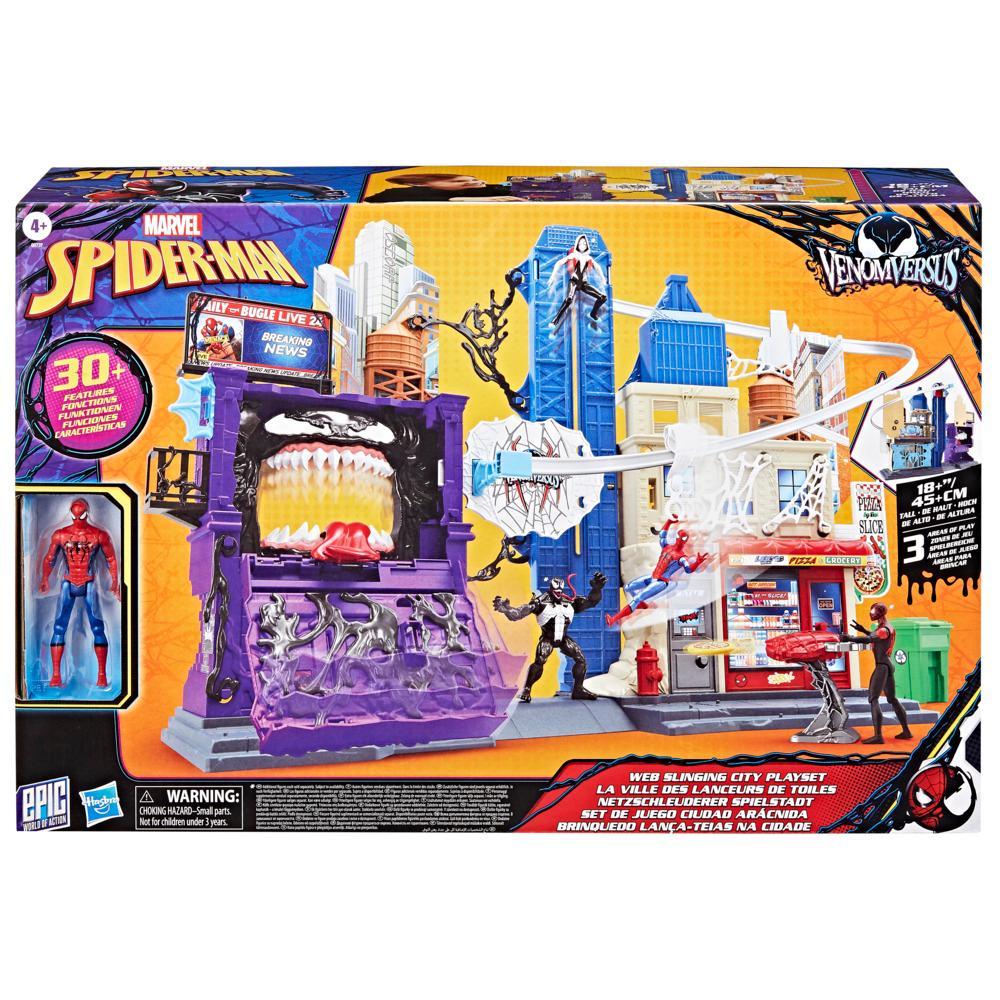 Marvel Spider-Man VenomVersus Web Slinging City Playset - Image 7