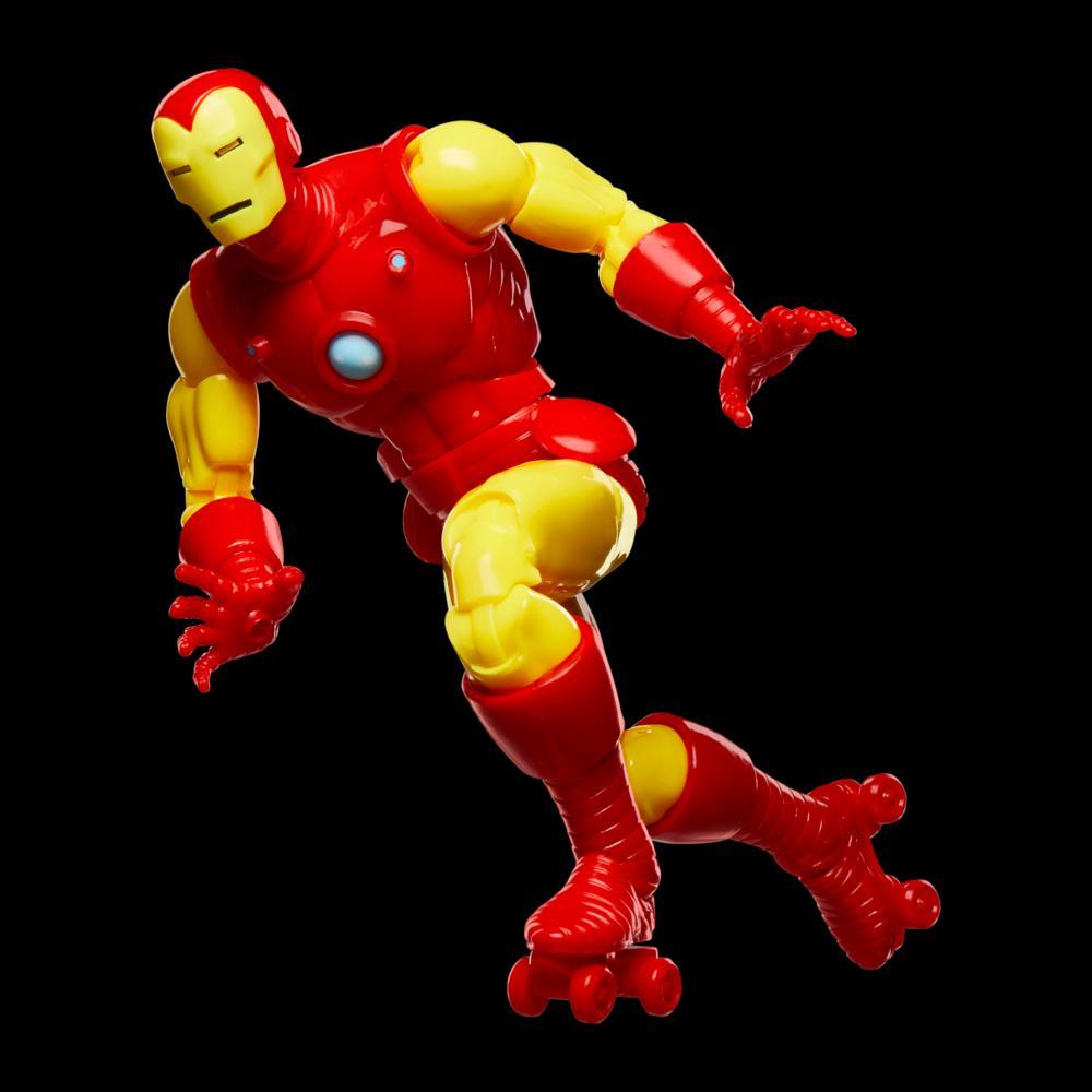 Marvel Legends Series Iron Man Retro Marvel Comics Collectible Action Figure 6