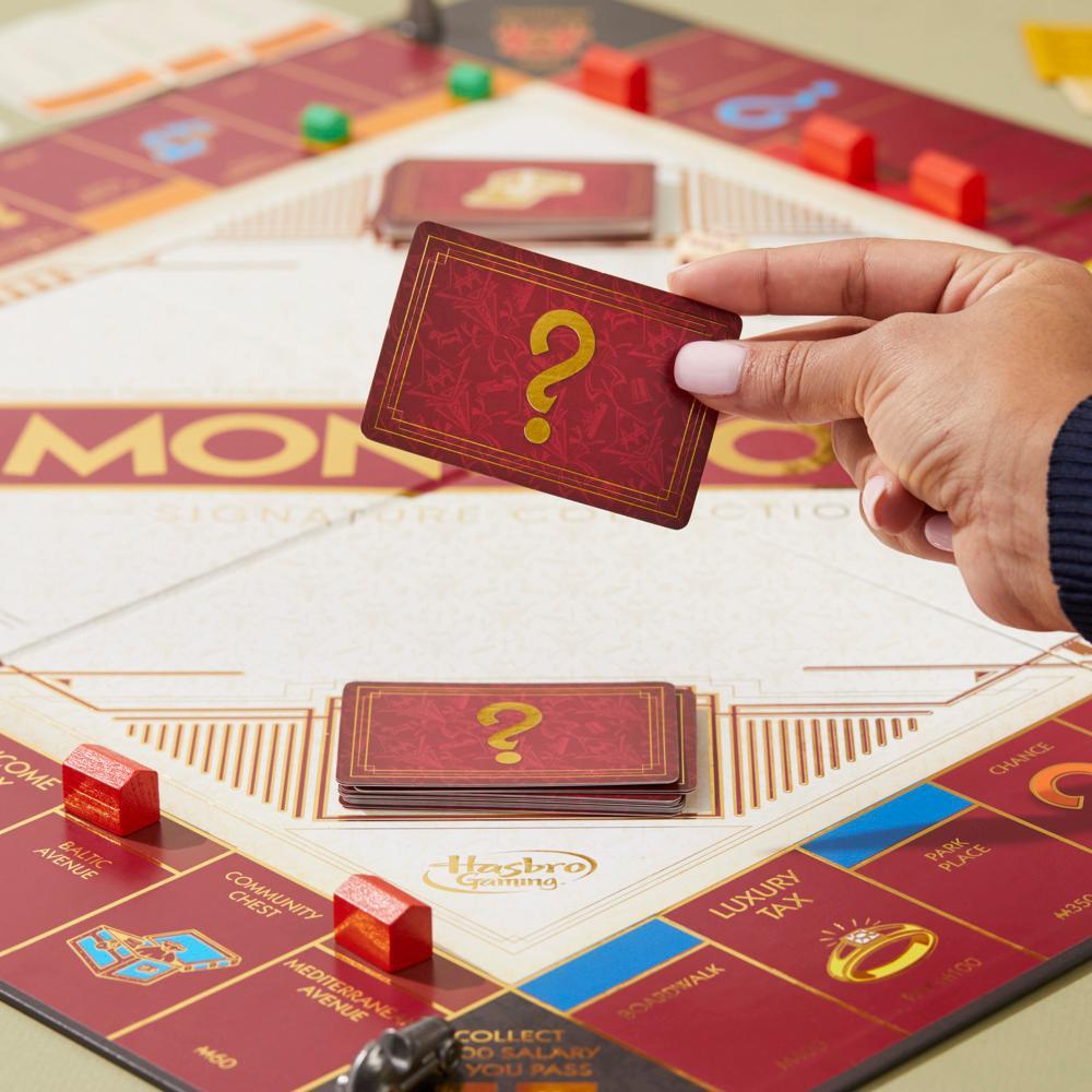 Monopoly Signature Collection Family Board Game Premium Packaging and Components Ages 8 - Image 5