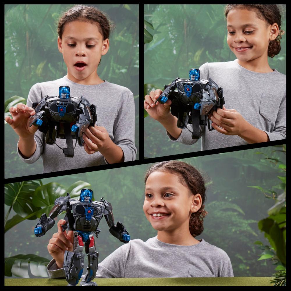 Transformers Toys Transformers Rise of the Beasts Movie Optimus Primal 2-in-1 Converting Mask for Ages 6 and Up 9-inch - Image 2