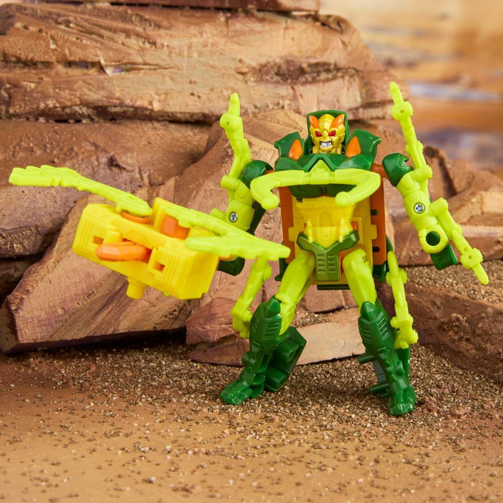 Transformers CYBERWORLD Armored Cyber Changers Chop Shop Action Figure - Image 2