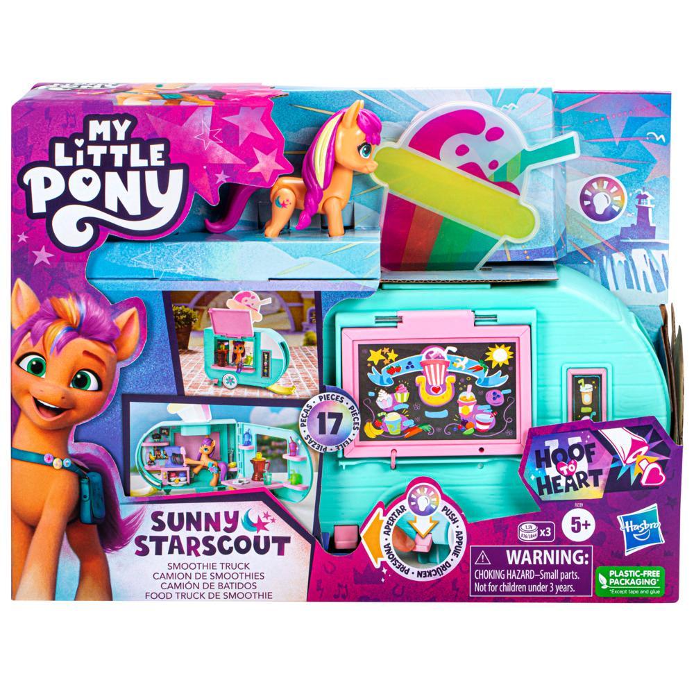 My Little Pony Toys Sunny Starscout Smoothie Truck Doll Kids Playset Toys for Girls Boys - Image 7