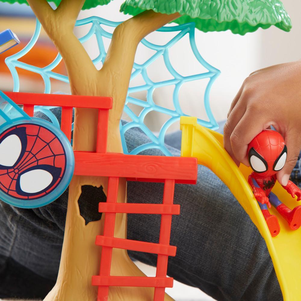 Marvel Spidey and His Amazing Friends Spidey Playground Playset with Spidey Action Figure - Image 9