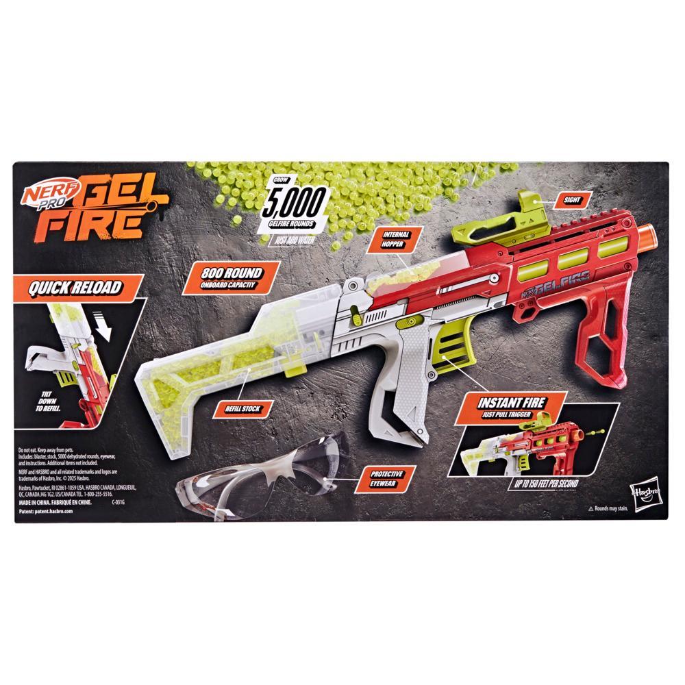 Nerf Pro Gelfire Pronto Blaster and 5000 Gelfire Rounds - Image 8