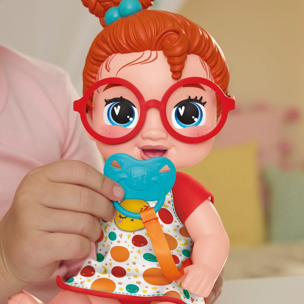 Baby Alive Lil Dreamer Dottie Doodle Red Hair Baby Doll Sleepover Toy for Girls Boys 3 - Image 5