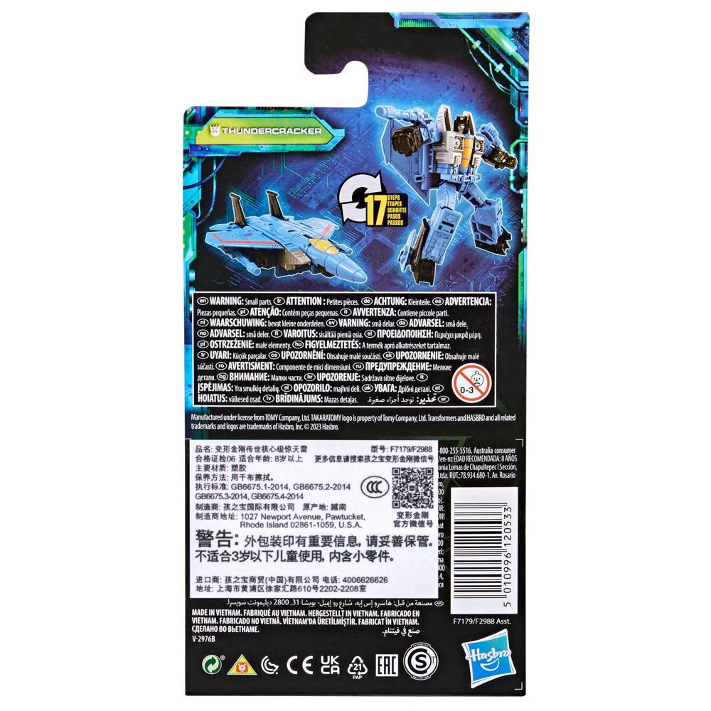 Transformers Legacy Evolution Core Thundercracker Converting Action Figure 35 - Image 3