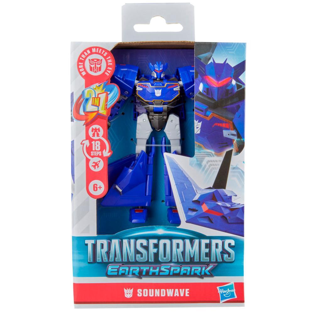 Transformers EarthSpark Deluxe Class Soundwave Action Figure - Image 7