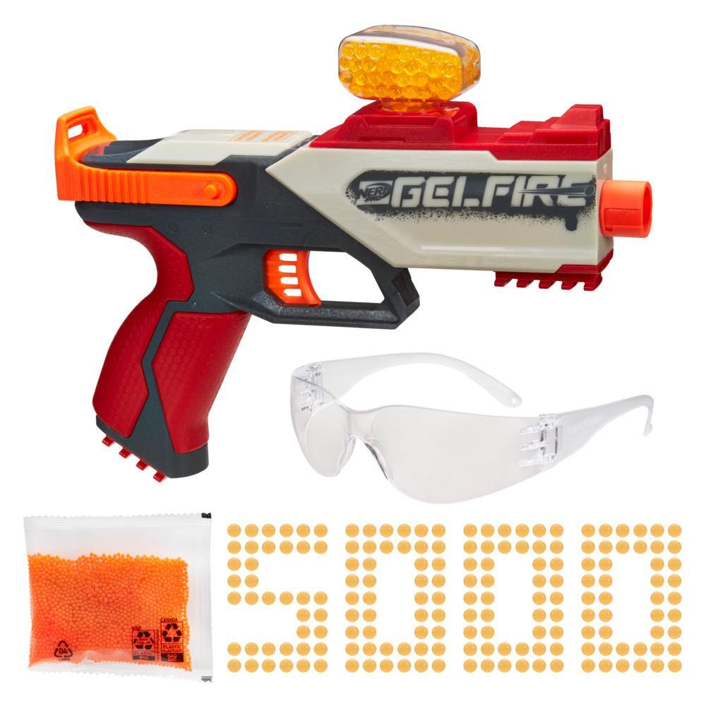 Nerf Pro Gelfire Legion Blaster 5000 Gelfire Rounds 130 Round Hopper Eyewear - Image 6