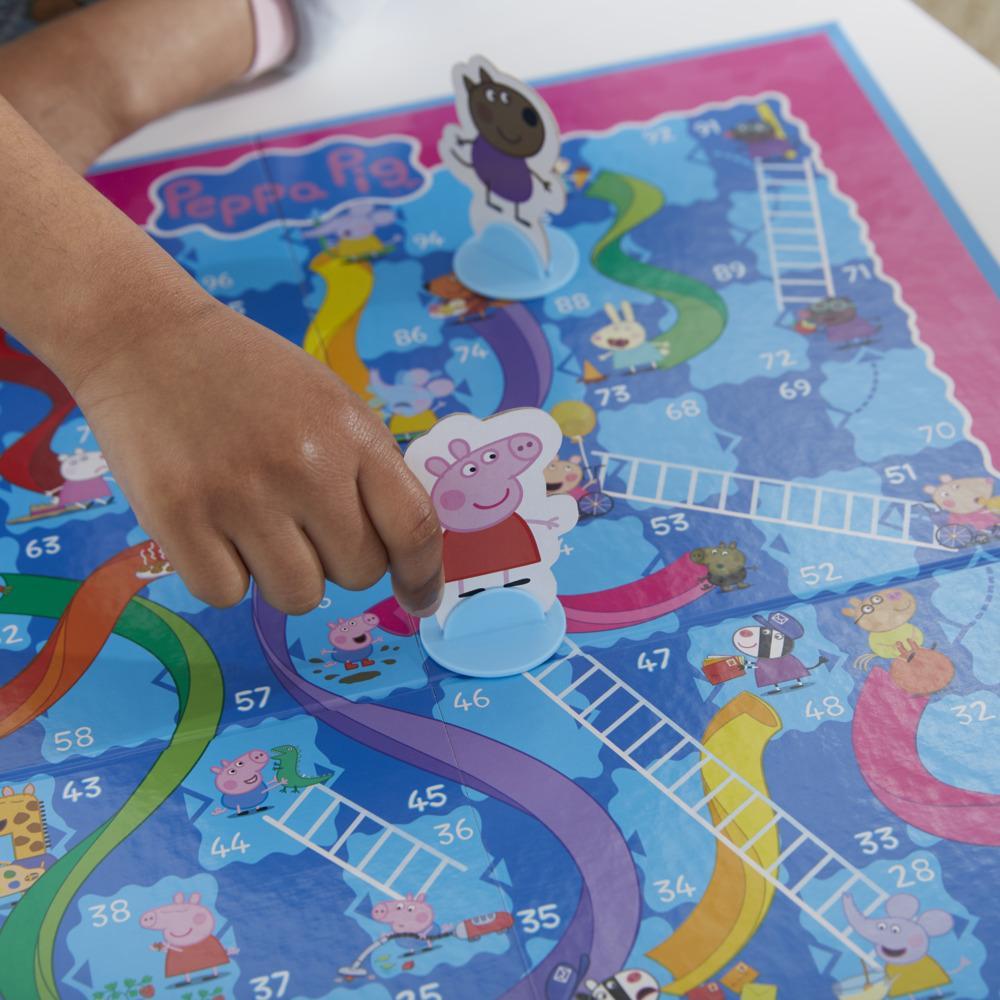 Chutes and Ladders Peppa Pig Edition Board Game for Kids Ages 3 and Up for 2-4 Players - Image 4