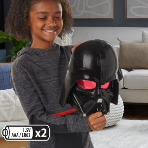 Star Wars Darth Vader Electronic Mask Star Wars Costume for Kids Ages 5 and Up