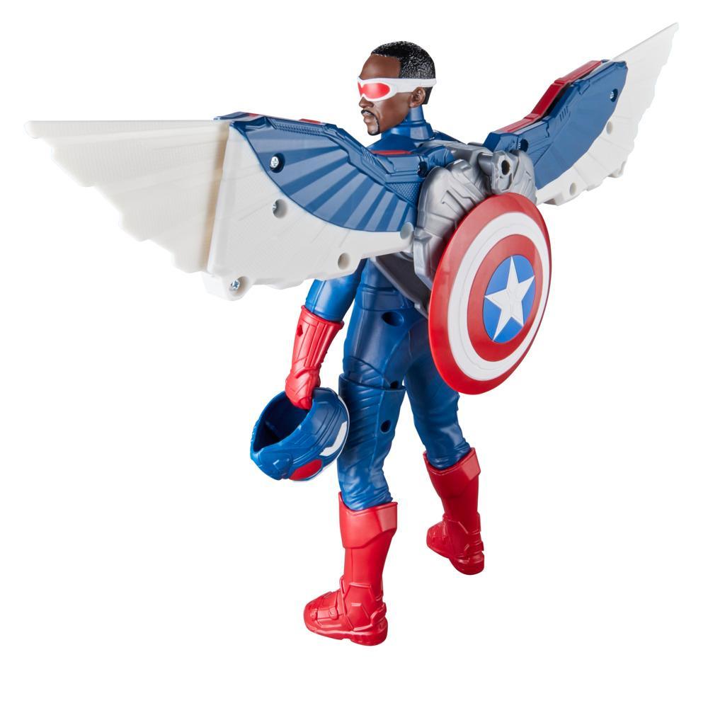Marvel Avengers Captain America Brave New World Flight Mode Figure 9 22 cm Ages 4 - Image 4