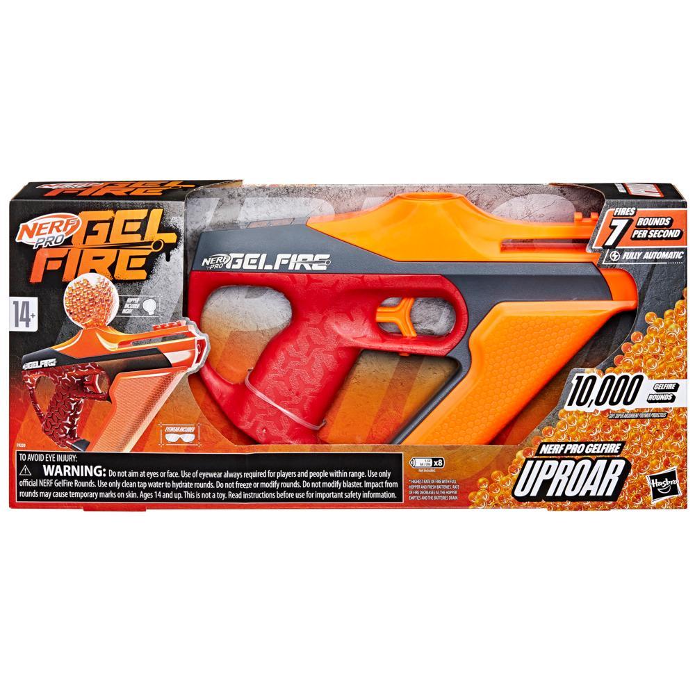 Nerf Pro Gelfire Uproar Blaster 10000 Gelfire Rounds 400 Round Hopper Eyewear Ages 14 - Image 7