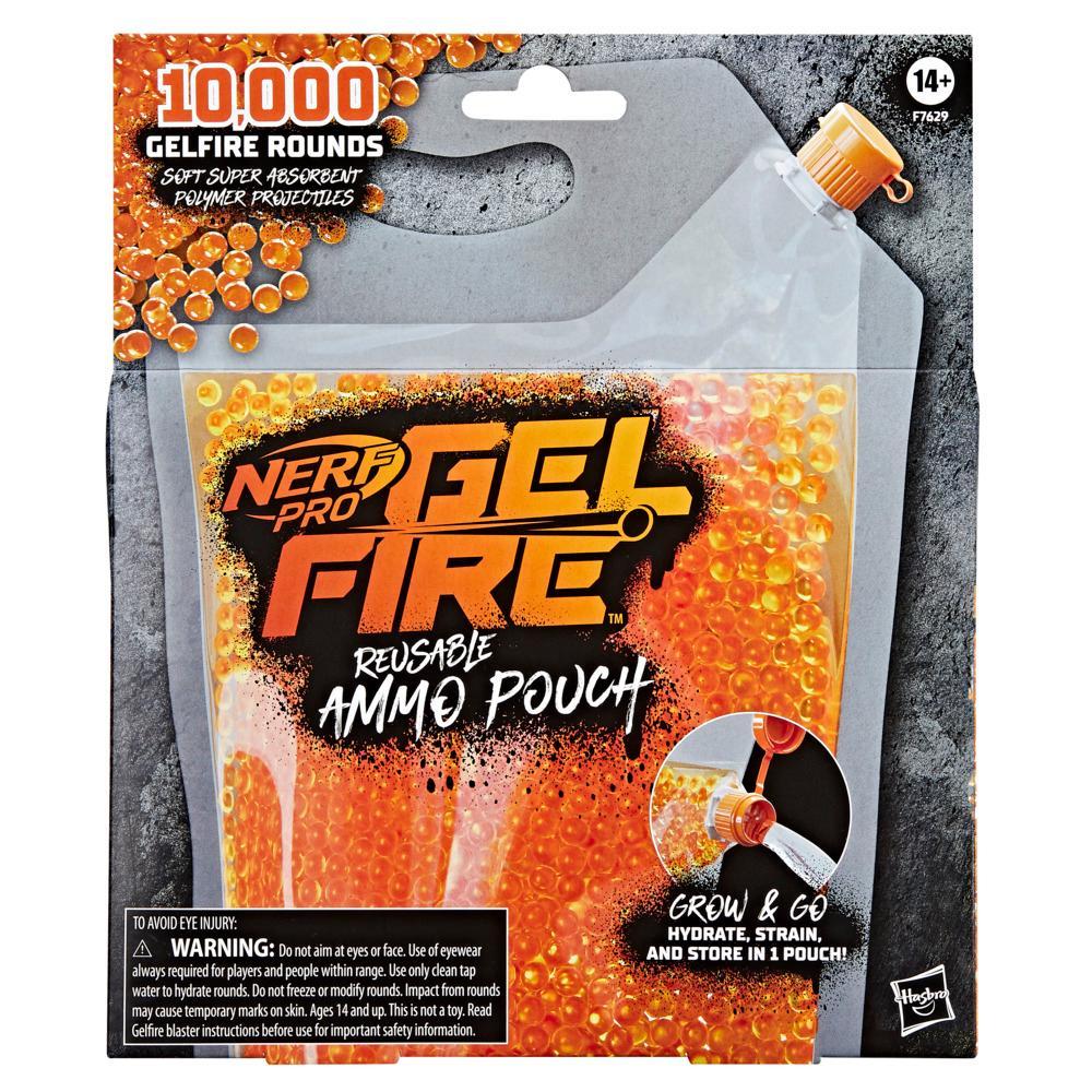 Nerf Pro Gelfire Reusable Ammo Pouch 10000 Dehydrated Gelfire Rounds Ages 14 Up - Image 7