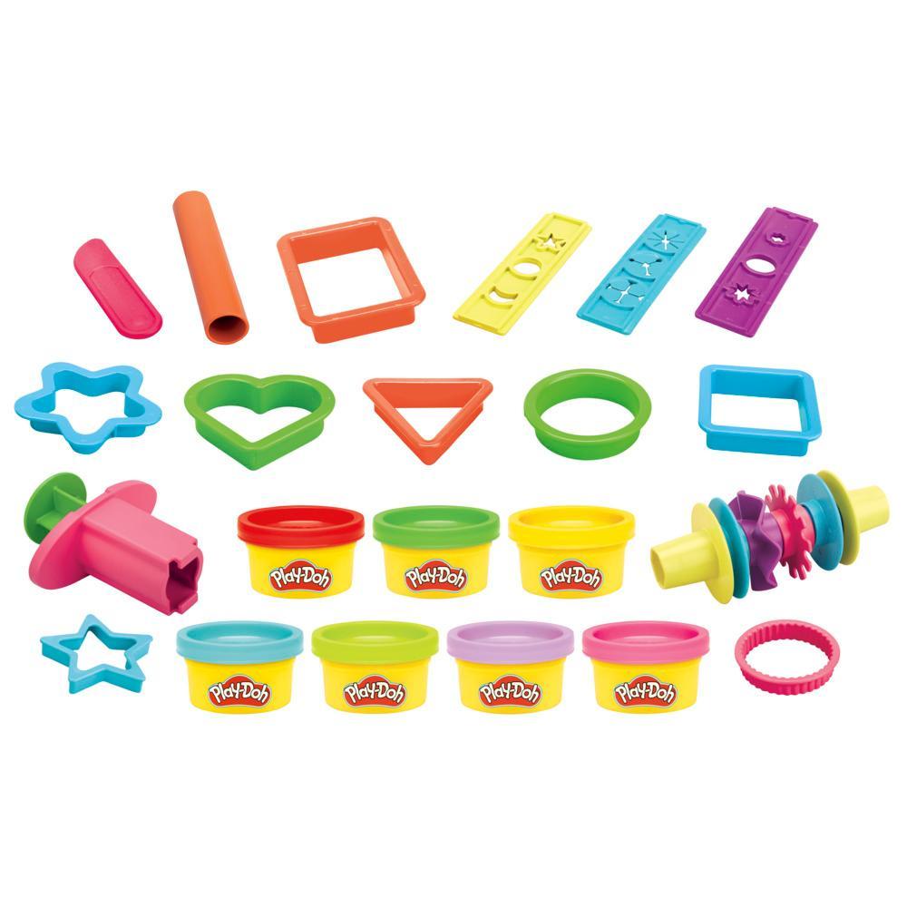 Play-Doh Imagine Shapes Set with 20 Tools Kids Toys - Image 6