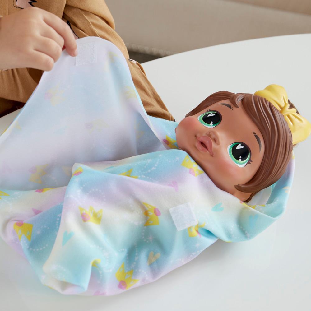 Baby Alive Shampoo Snuggle Sophia Sparkle Brown Hair Water Baby Doll - Image 9