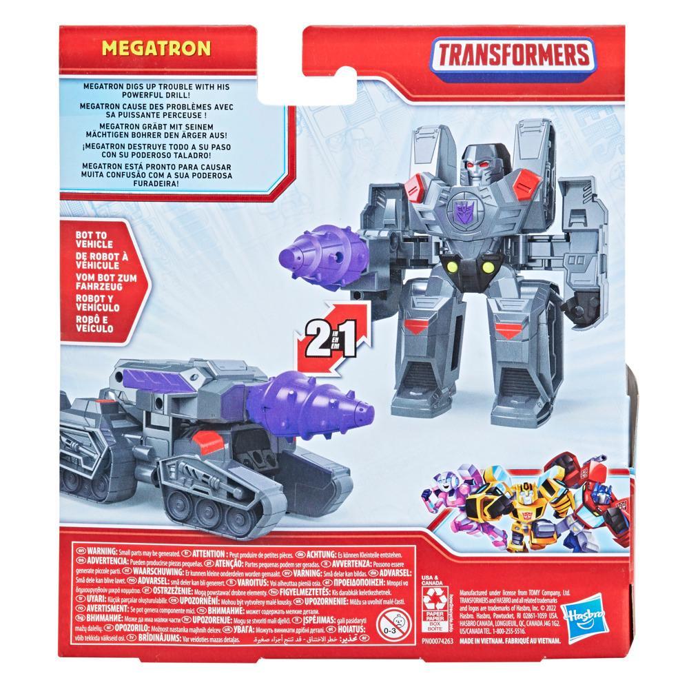 Transformers Classic Heroes Team Megatron Converting Toy 45-Inch Action Figure Kids Ages 3 and Up - Image 3