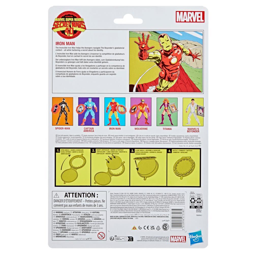 Marvel Legends Series Iron Man Retro Marvel Comics Collectible Action Figure 6 - Image 8