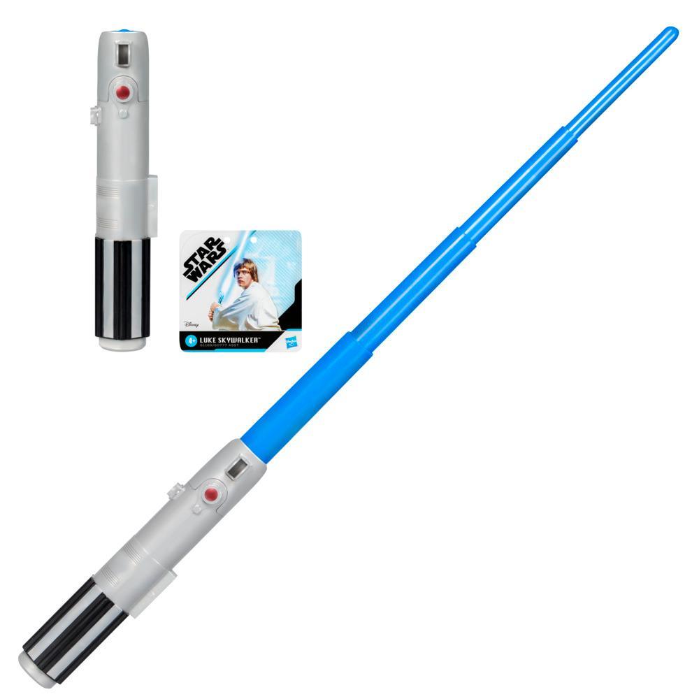 Star Wars Non-Electronic Luke Skywalker Lightsaber Officially Licensed Blue Lightsaber Roleplay Toys Boys Girls Ages 4 - Image 3