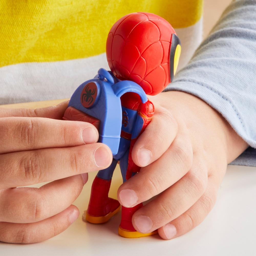 Marvel Spidey and His Amazing Friends Web-Spinners Spidey Figure Web-Spinning Accessory - Image 3