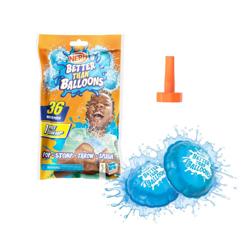 Nerf Better Than Balloons Brand Water Toys 36 Pods Easy 1 Piece Clean Up Ages 3 - Image 7