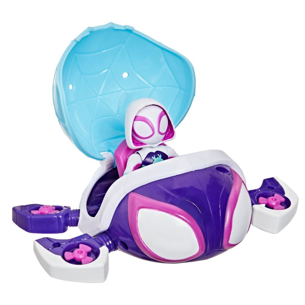 Marvel Spidey and his Amazing Friends Water-Webs Ghost Turtle Submarine Toy - Image 2