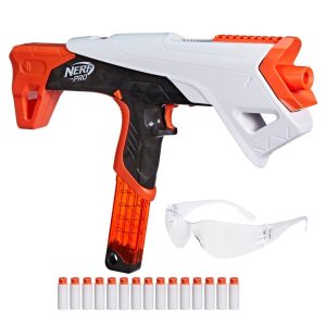 Nerf Pro Torrent Half-Length Dart Blaster 15 Nerf Pro Half-Length Darts Magazine 14