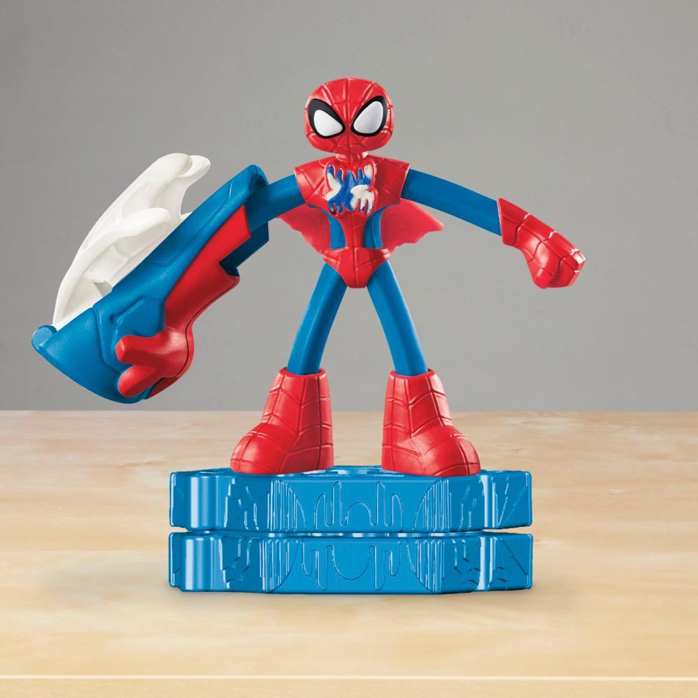 Play-Doh Marvel Spider-Man Thwip Squisher Action Figure Super Hero Toy for Kids 4 - Image 9