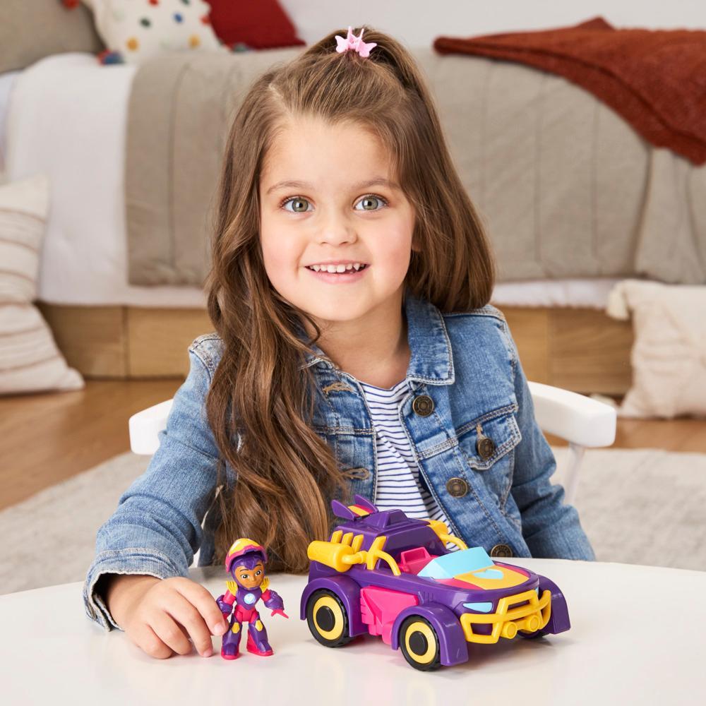 Marvel Iron Man and his Awesome Friends Ironheart 2-In-1 Mech Suit Vehicle Set Ages 3 - Image 2