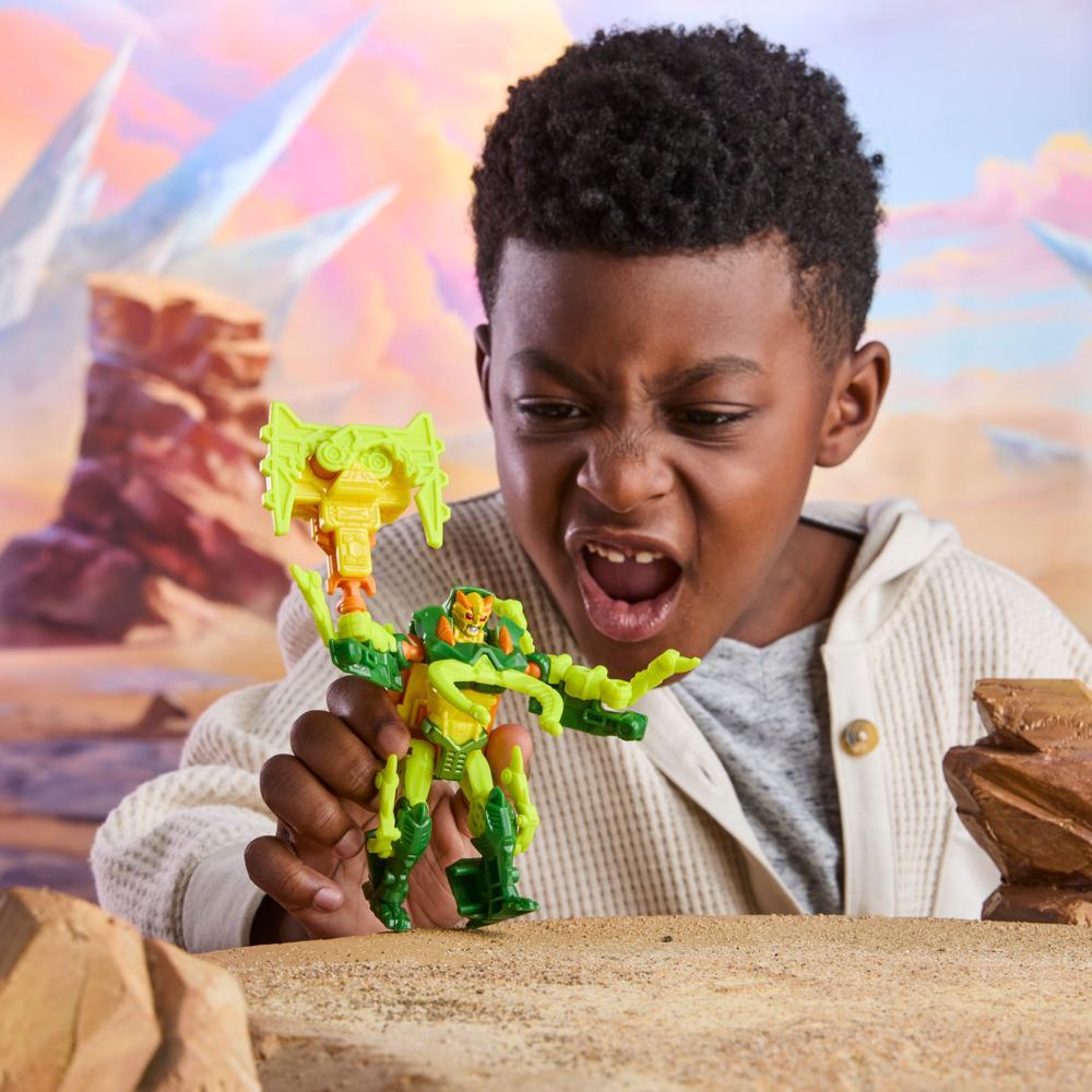 Transformers CYBERWORLD Armored Cyber Changers Chop Shop Action Figure - Image 5